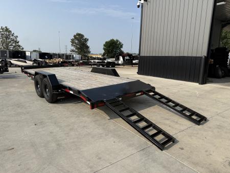 New 2026 Double A EEQ147-22 8322 14K Flatbed Trailer