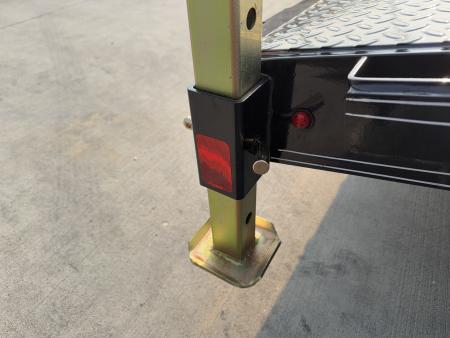 New NEW 2027 Double A 20’ flatbed Equipment Trailer 2-5200 lb axles=10K, dovetail, Slide In Ramps