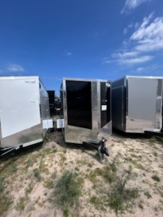 New 2027 Formula Trailers 6x12 BLACK W/Ramp Cargo / Enclosed Trailer