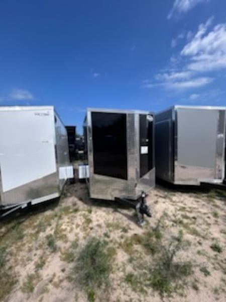 New 2027 Formula Trailers 6x12 BLACK W/Ramp Cargo / Enclosed Trailer