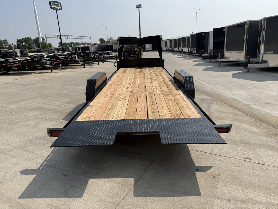 New 2026 Double A GOOSENECK 24 ft=POWER Tilt HEAVY DUTY 14K Trailer