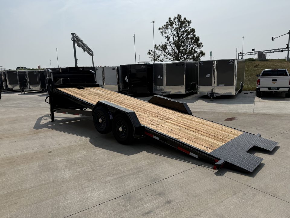 New 2026 Double A GOOSENECK 24 ft=POWER Tilt HEAVY DUTY 14K Trailer