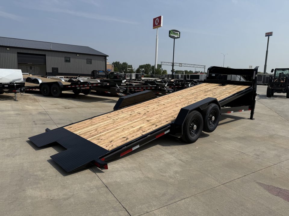 New 2026 Double A GOOSENECK 24 ft=POWER Tilt HEAVY DUTY 14K Trailer