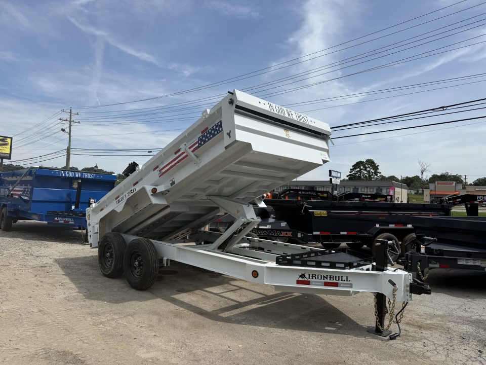 New 2026 Iron Bull 14K DWB 83X14 250TH EDITION Dump Trailer