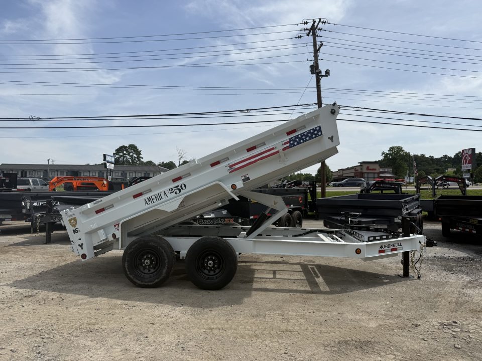 New 2026 Iron Bull 14K DWB 83X14 250TH EDITION Dump Trailer
