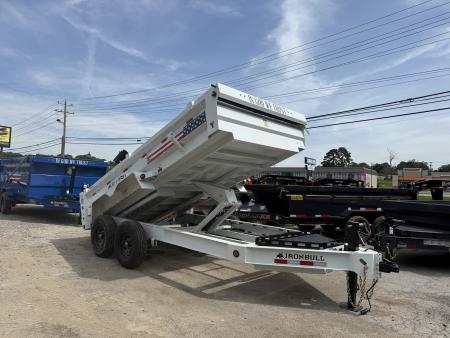 New 2026 Iron Bull 14K DWB 83X14 250TH EDITION Dump Trailer