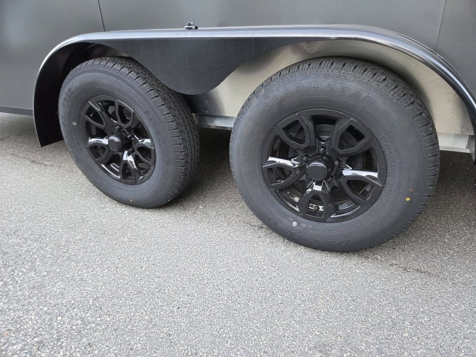 New 2026 Nitro 7.5x16 aluminum cargo trailer with spoiler and upgrades Cargo / Enclosed Trailer
