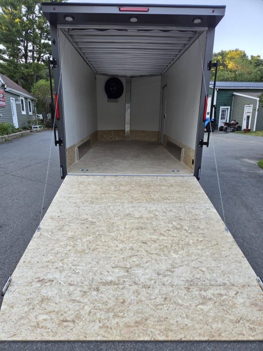 New 2026 Nitro 7.5x16 aluminum cargo trailer with spoiler and upgrades Cargo / Enclosed Trailer