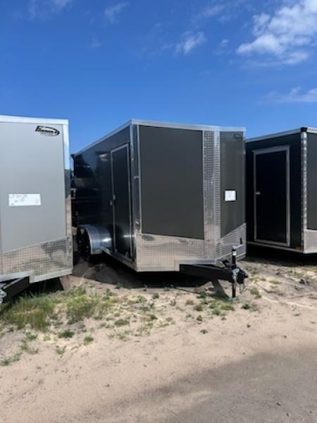 New 2027 Formula Trailers 7x16 CHARCOALW/Ramp Cargo / Enclosed Trailer