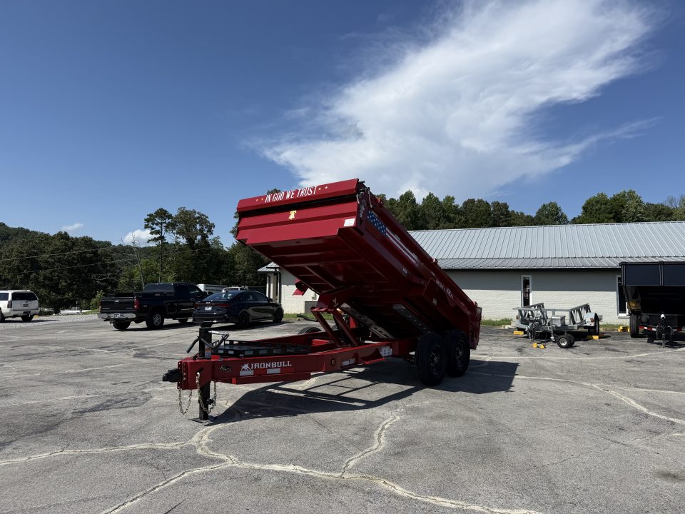 New 2026 Iron Bull 14K DWB 83X14 250TH EDITION Dump Trailer