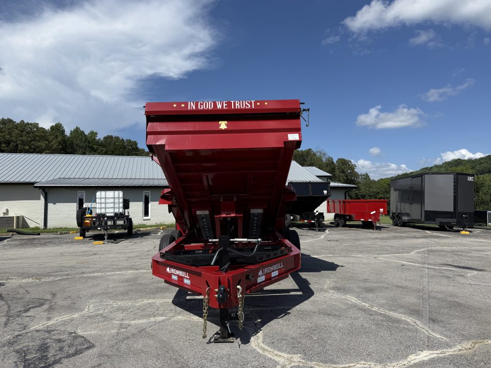 New 2026 Iron Bull 14K DWB 83X14 250TH EDITION Dump Trailer