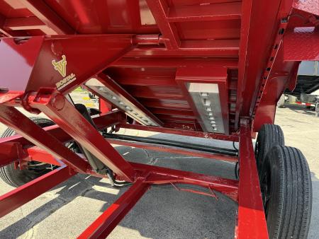 New 2026 Iron Bull 14K DWB 83X14 250TH EDITION Dump Trailer