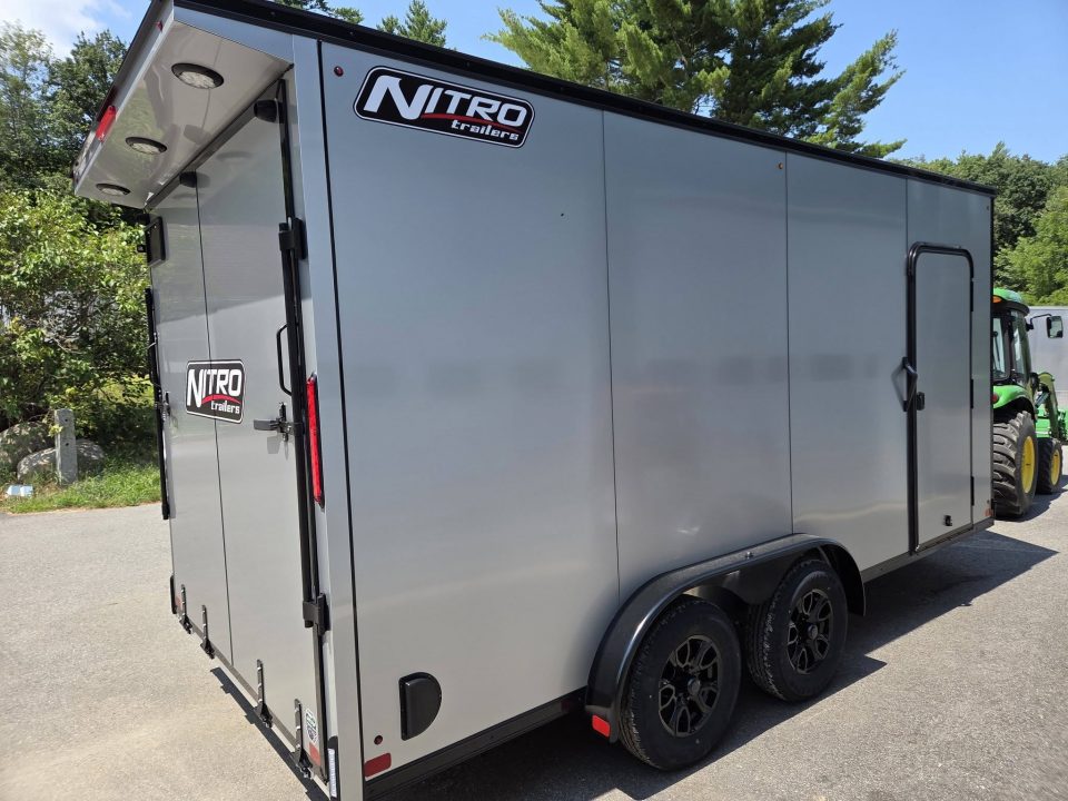 New 2026 Nitro 7.5x16 aluminum cargo trailer with upgrades torsion axles Cargo / Enclosed Trailer