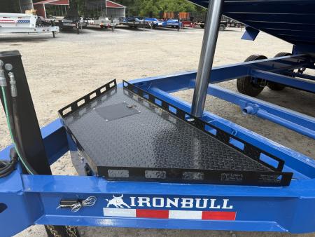 New 2026 Iron Bull 16K DWB 83X16 TELE 48'' SIDES HYD JACK 250TH EDITION Dump Trailer