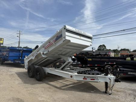 New 2026 Iron Bull 14K DWB 83X14 250TH EDITION Dump Trailer
