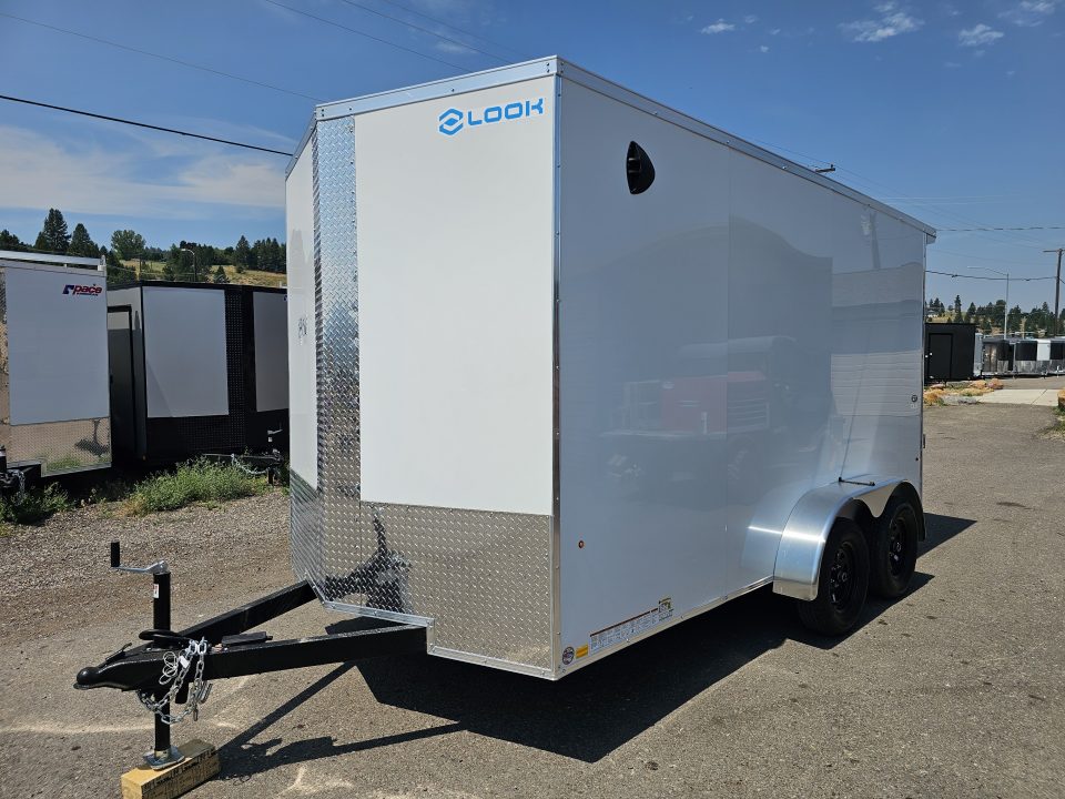 New 2027 Look ST DLX 7x14 7k Cargo Trailer