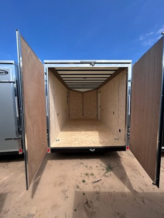 New 2026 Formula Trailers 7x14 CHARCOAL W/Barn Door Cargo / Enclosed Trailer