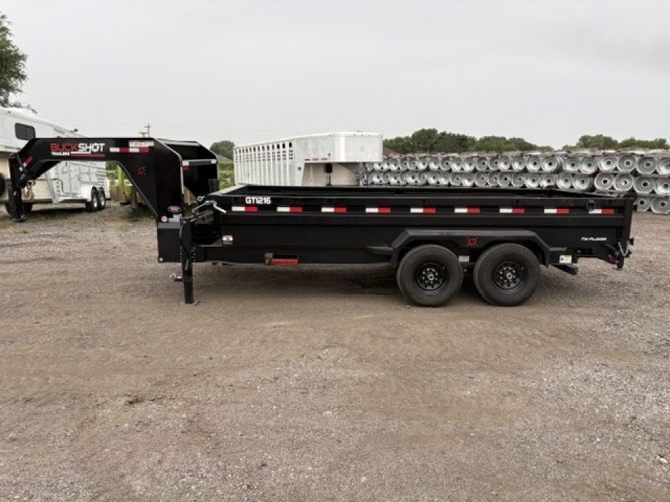 New 2027 Buckshot MFG GTI216 Dump Trailer