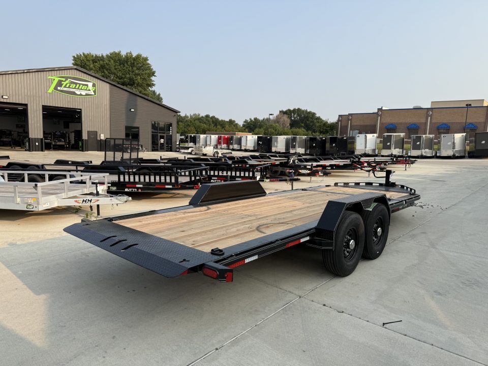 New 2027 Double A 20 ft=16 ft Tilt + 4 ft flat Gravity Tilt HEAVY DUTY 16K Trailer