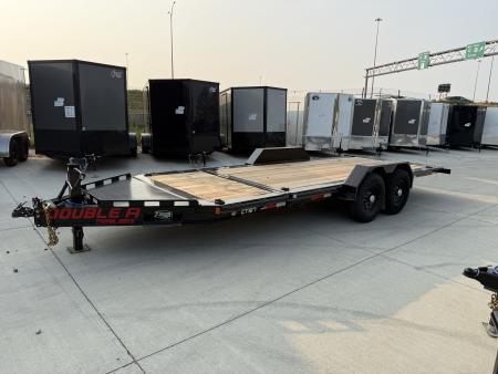 New 2027 Double A 20 ft=16 ft Tilt + 4 ft flat Gravity Tilt HEAVY DUTY 16K Trailer