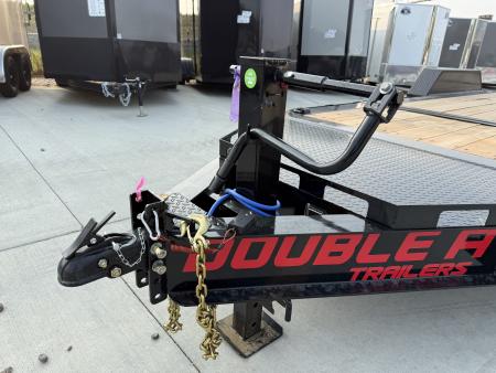 New 2027 Double A 20 ft=16 ft Tilt + 4 ft flat Gravity Tilt HEAVY DUTY 16K Trailer