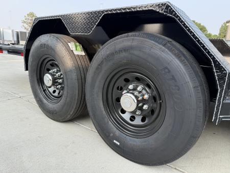 New 2027 Double A 20 ft=16 ft Tilt + 4 ft flat Gravity Tilt HEAVY DUTY 16K Trailer