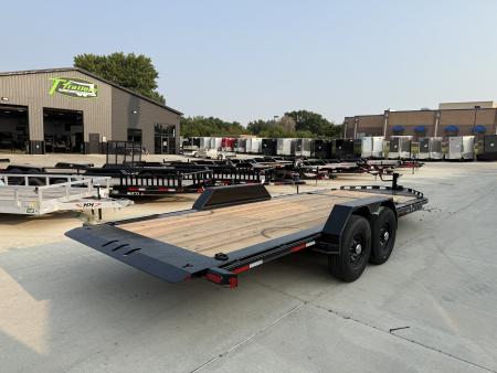 New 2027 Double A 20 ft=16 ft Tilt + 4 ft flat Gravity Tilt HEAVY DUTY 16K Trailer