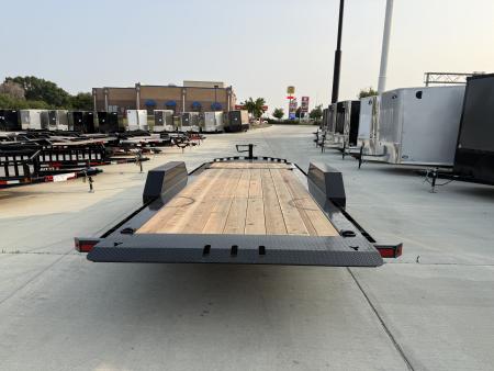 New 2027 Double A 20 ft=16 ft Tilt + 4 ft flat Gravity Tilt HEAVY DUTY 16K Trailer