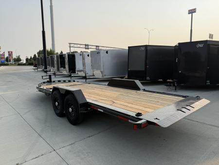 New 2027 Double A 20 ft=16 ft Tilt + 4 ft flat Gravity Tilt HEAVY DUTY 16K Trailer