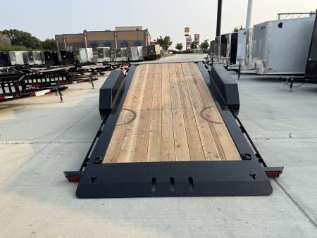 New 2027 Double A 20 ft=16 ft Tilt + 4 ft flat Gravity Tilt HEAVY DUTY 16K Trailer
