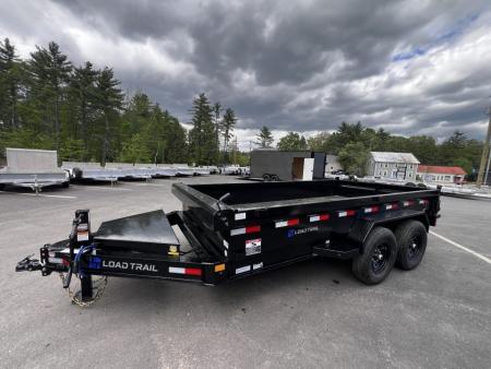 New 2026 LOAD TRAIL 7x14-DE Dump Trailer/ I BEAM Frame / Tarp kit & Ramps/ Spreader Gate- 14,000gvw