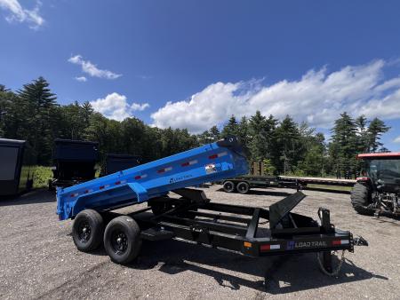 New 2026 LOAD TRAIL 7x14-DE Dump Trailer/ I BEAM Frame / Tarp kit & Ramps/ Spreader Gate- 14,000gvw