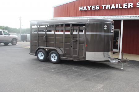 New 2026 CornPro SB-16 6S BUMPER PULL Stock / Stock Combo Trailer