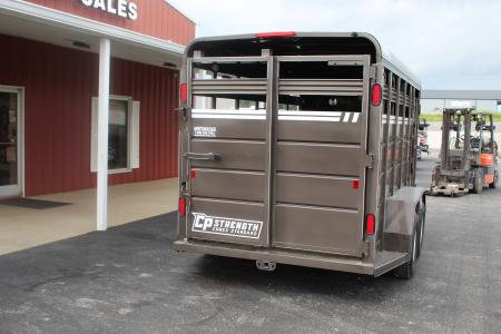 New 2026 CornPro SB-16 6S BUMPER PULL Stock / Stock Combo Trailer