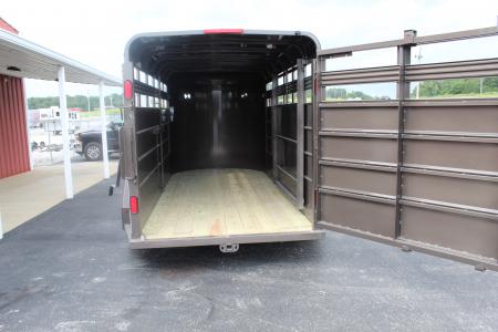 New 2026 CornPro SB-16 6S BUMPER PULL Stock / Stock Combo Trailer