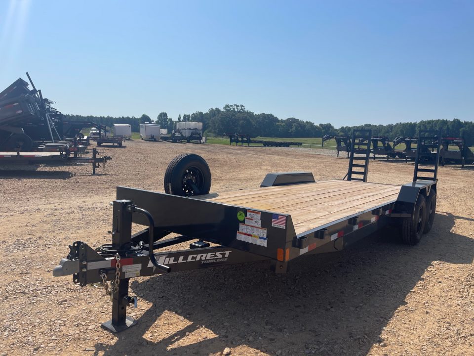New 2026 Hillcrest Trailers 14202SE Equipment Trailer