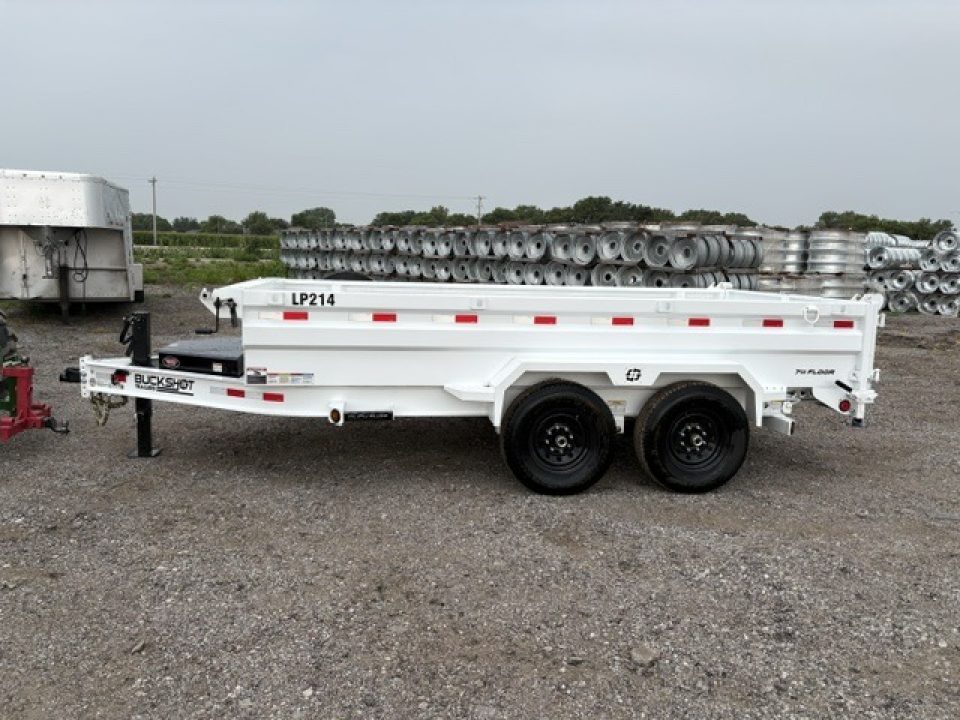 New 2027 Buckshot MFG LP214 Dump Trailer
