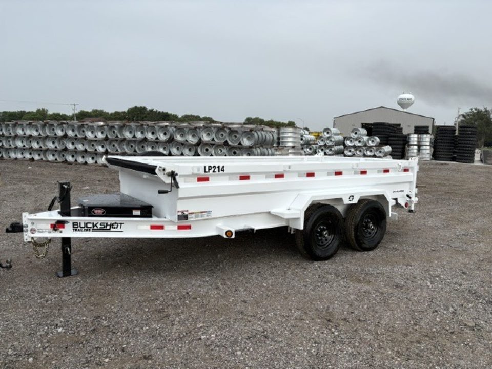 New 2027 Buckshot MFG LP214 Dump Trailer