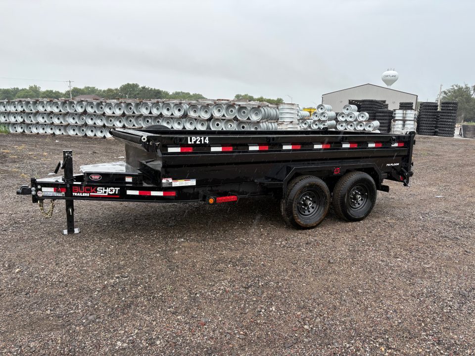 New 2027 Buckshot MFG LP214 Dump Trailer
