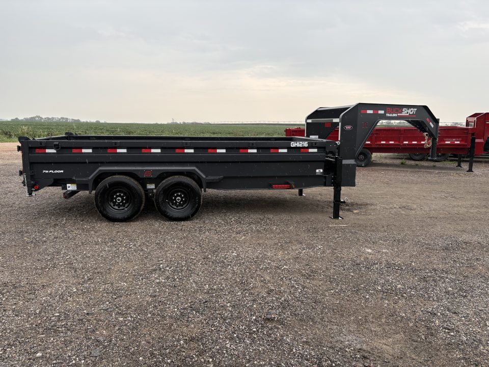 New 2027 Buckshot MFG GHI216 Dump Trailer