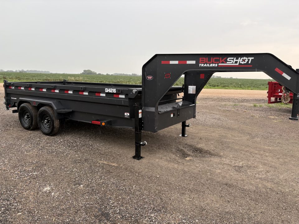 New 2027 Buckshot MFG GHI216 Dump Trailer