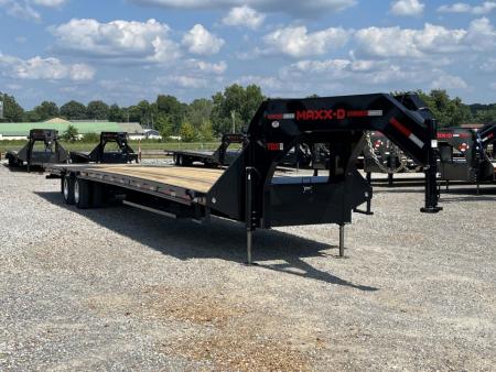 New 2027 MAXXD Hydraulic Dovetail Gooseneck Trailer | 40' x 102' 30K GVWR