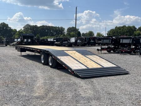 New 2027 MAXXD Hydraulic Dovetail Gooseneck Trailer | 40' x 102' 30K GVWR