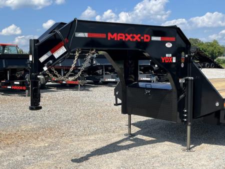 New 2027 MAXXD Hydraulic Dovetail Gooseneck Trailer | 40' x 102' 30K GVWR