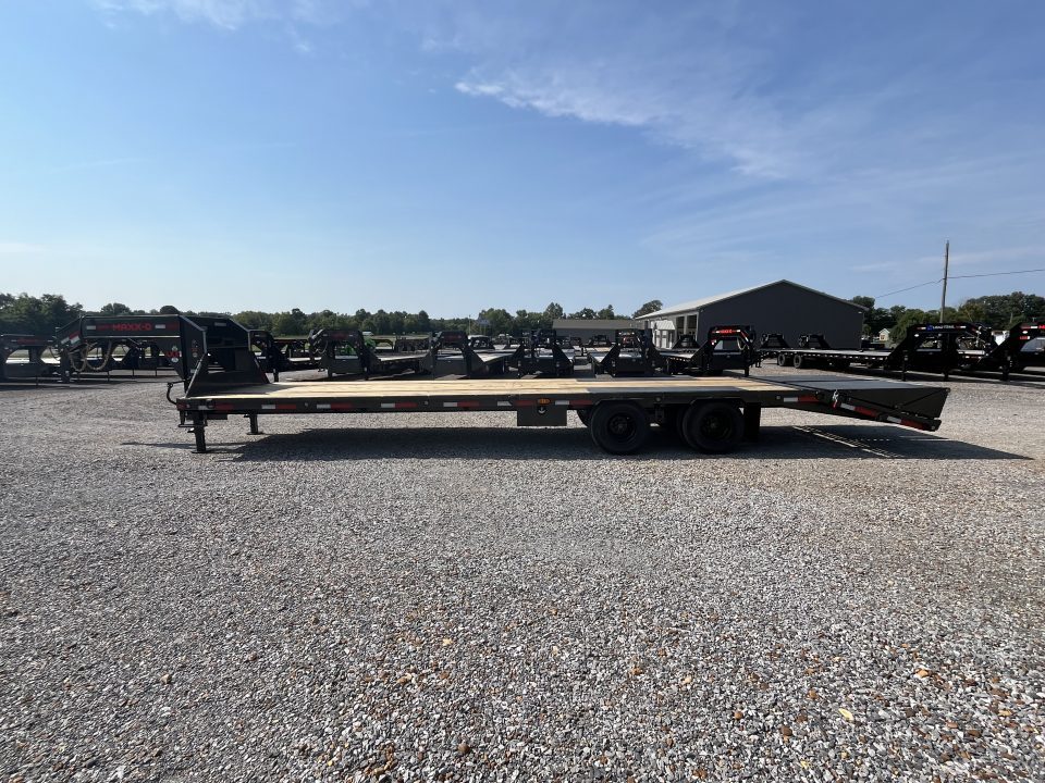 New 2027 MAXX-D 102"X32' 25.9K Gooseneck Flatbed Trailer