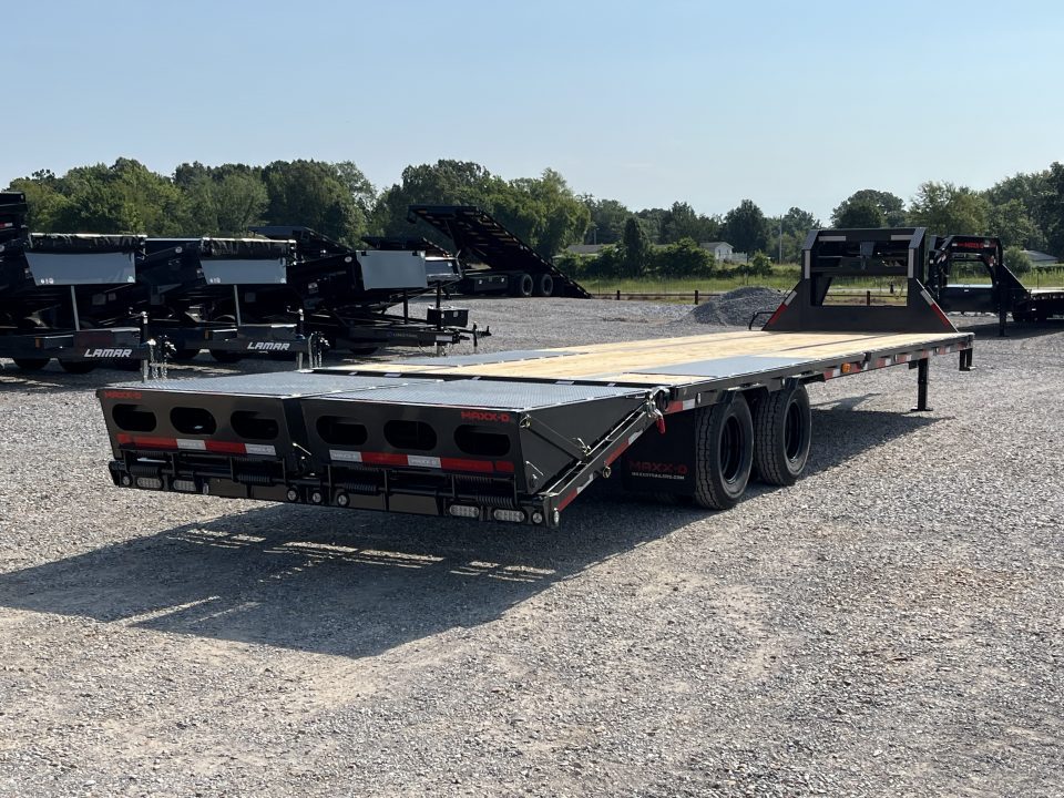 New 2027 MAXX-D 102"X32' 25.9K Gooseneck Flatbed Trailer