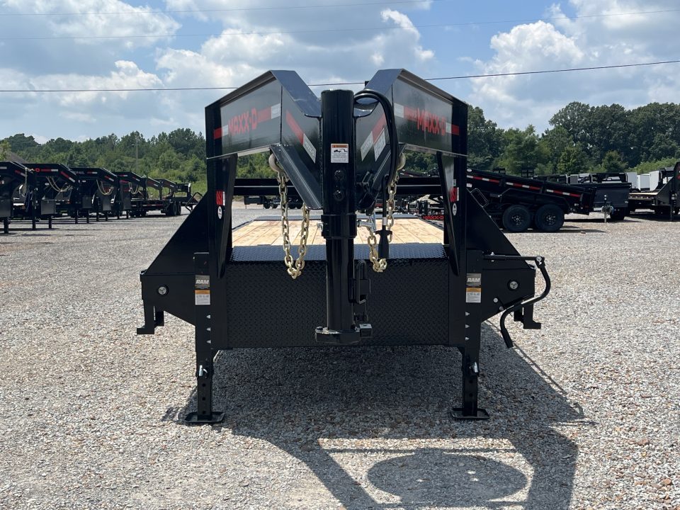 New 2027 MAXXD Gooseneck Flatbed Trailer | 102" x 30' | 18K GVWR