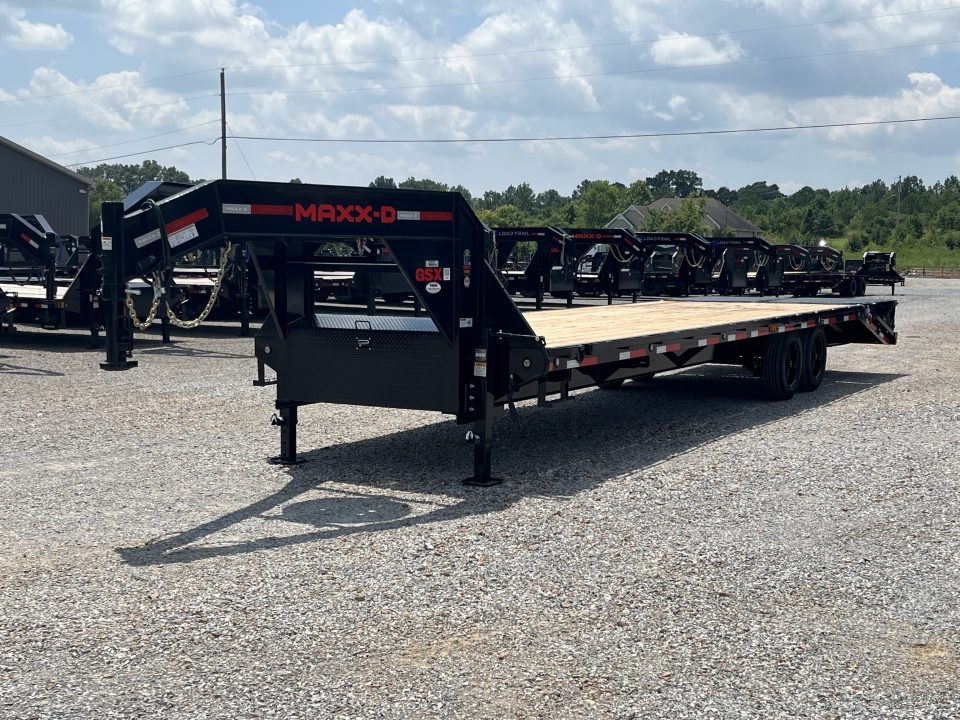 New 2027 MAXXD Gooseneck Flatbed Trailer | 102" x 30' | 18K GVWR