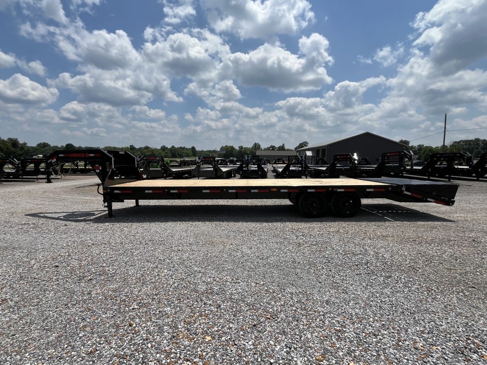 New 2027 MAXXD Gooseneck Flatbed Trailer | 102" x 30' | 18K GVWR