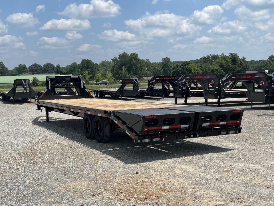 New 2027 MAXXD Gooseneck Flatbed Trailer | 102" x 30' | 18K GVWR